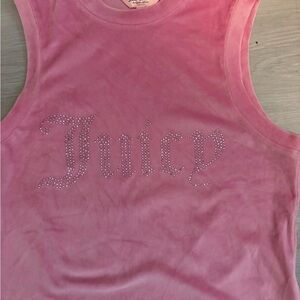 Juicy Couture Velour Crop Top